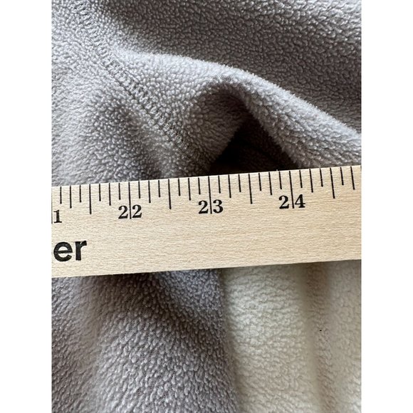 Beverly Hills Polo Club Men's 1/4 Zip Grey Kangaroo Pocket Long Sleeve Fleece XL - Picture 3 of 9